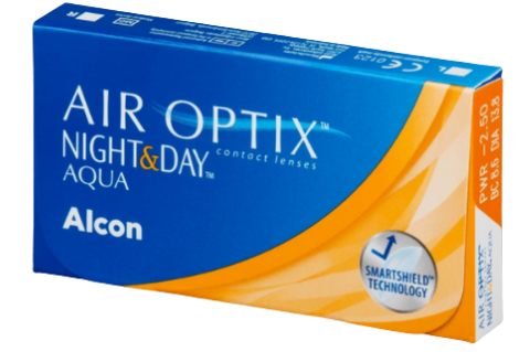 Air Optix Night & Day Aqua (3 db), havi kontaktlencse