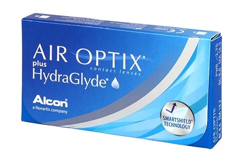 Air Optix plus HydraGlyde (6 db), havi kontaktlencse