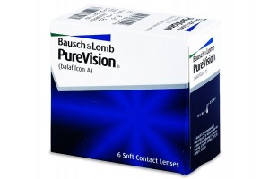 PureVision (6 db), havi kontaktlencse
