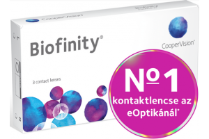 Biofinity (3 db), havi kontaktlencse