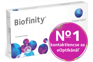 Biofinity (6 db), havi kontaktlencse