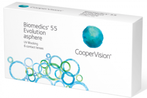 Biomedics 55% Evolution (6 db), havi kontaktlencse