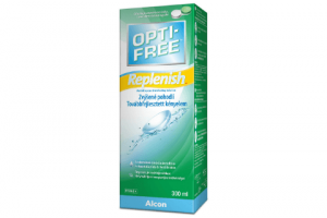 OPTI-FREE Replenish (300 ml), kontaktlencse folyadék tokkal 