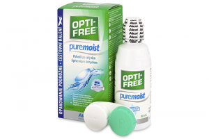 OPTI-FREE PureMoist (90 ml), kontaktlencse folyadék tokkal