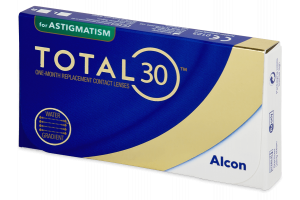 Total30 for Astigmatism (6 db), havi kontaktlencse