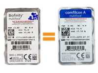 Biofinity multifocal vs Comfilcon A Multifocal